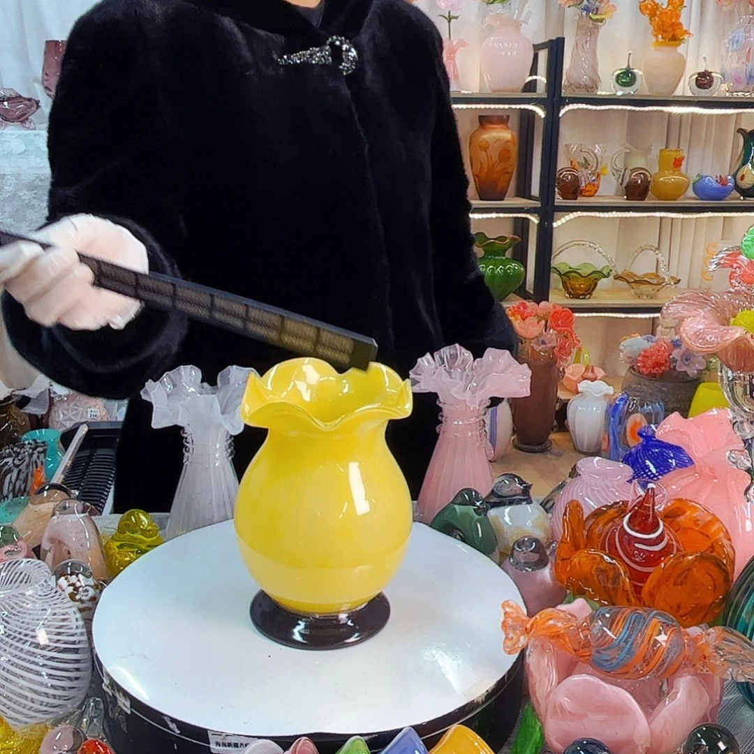 花瓶家悦美居琉璃工艺品