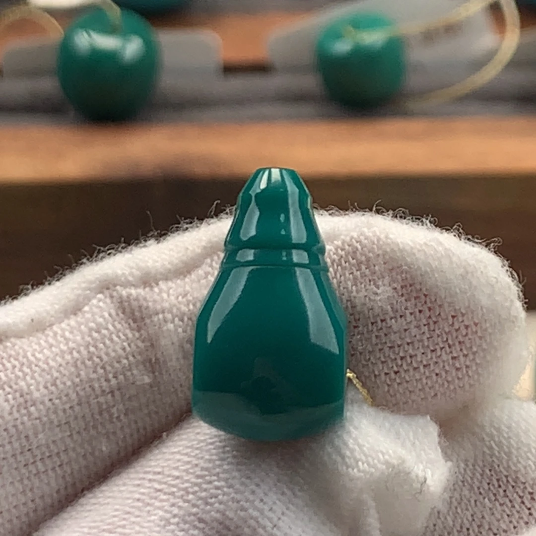 未镶嵌绿松石珠宝半成品10x9x17.4mm
