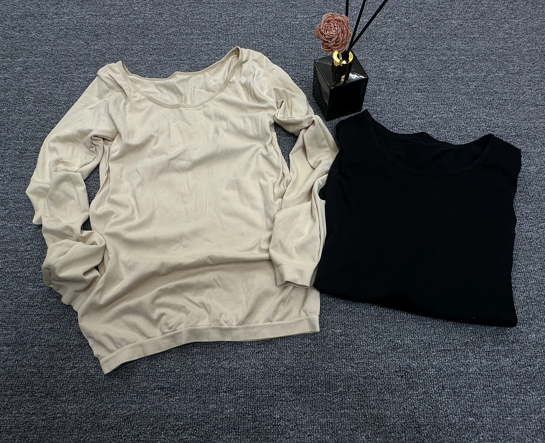 【久心家】超薄保暖隐形打底衫美肤衣面膜衣