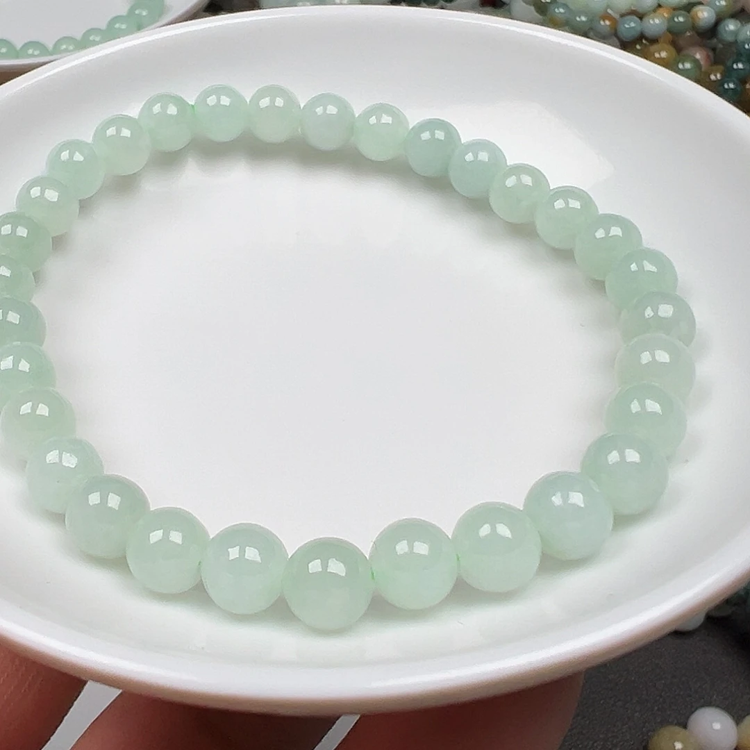 翡翠手链未镶嵌侠**，货主老华