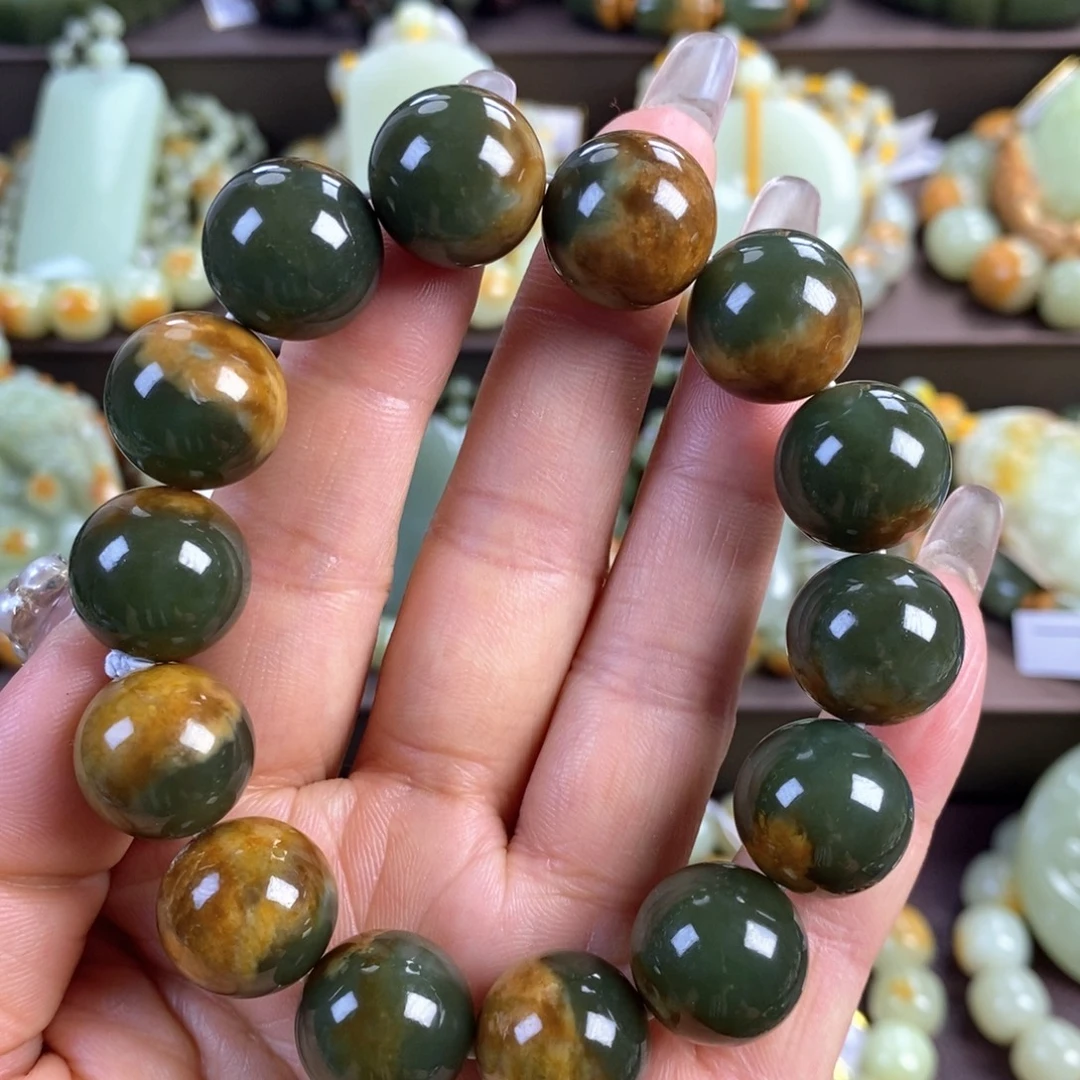 透闪石质玉未镶嵌手串