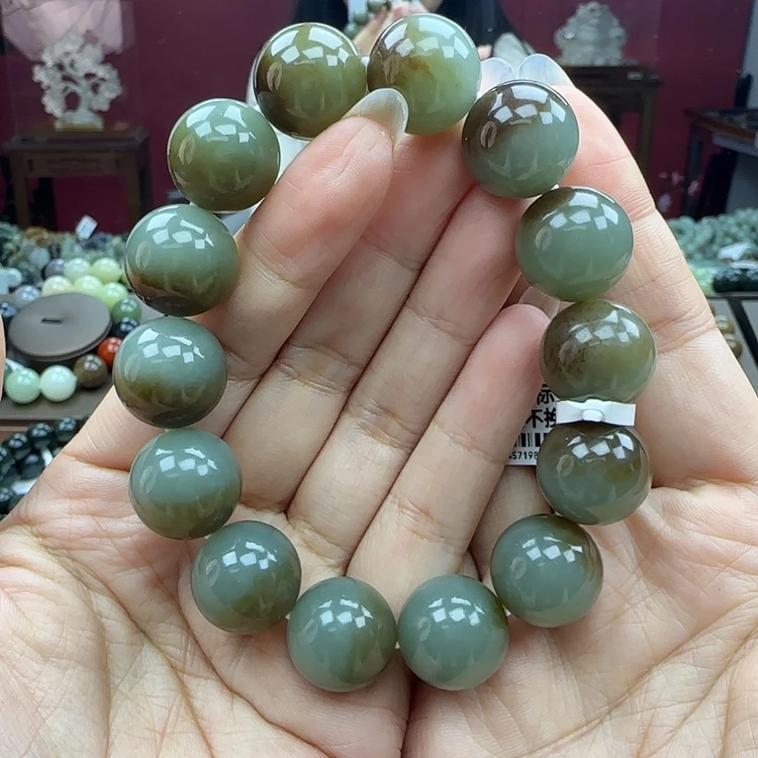 和田玉未镶嵌手串