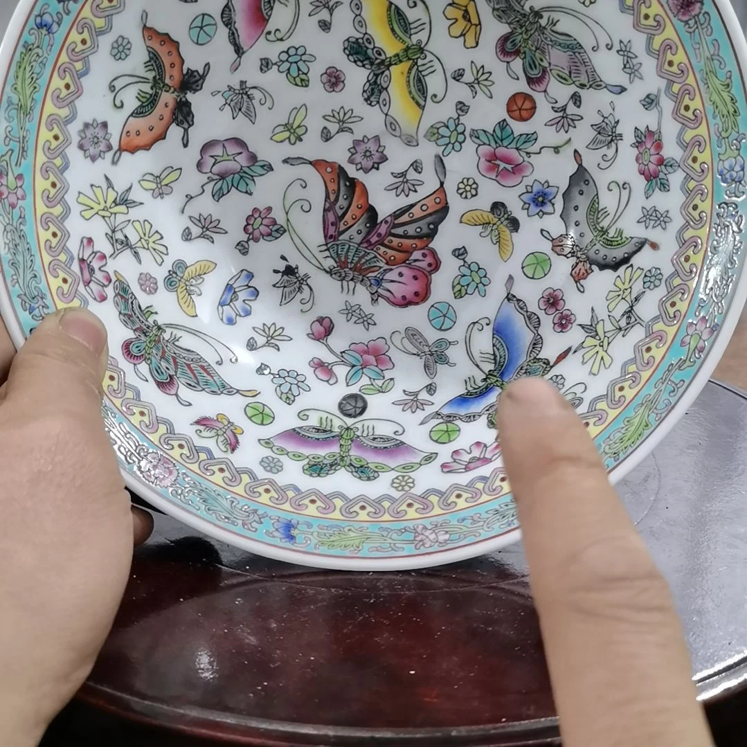 当代景德镇陶瓷工艺品韭**子