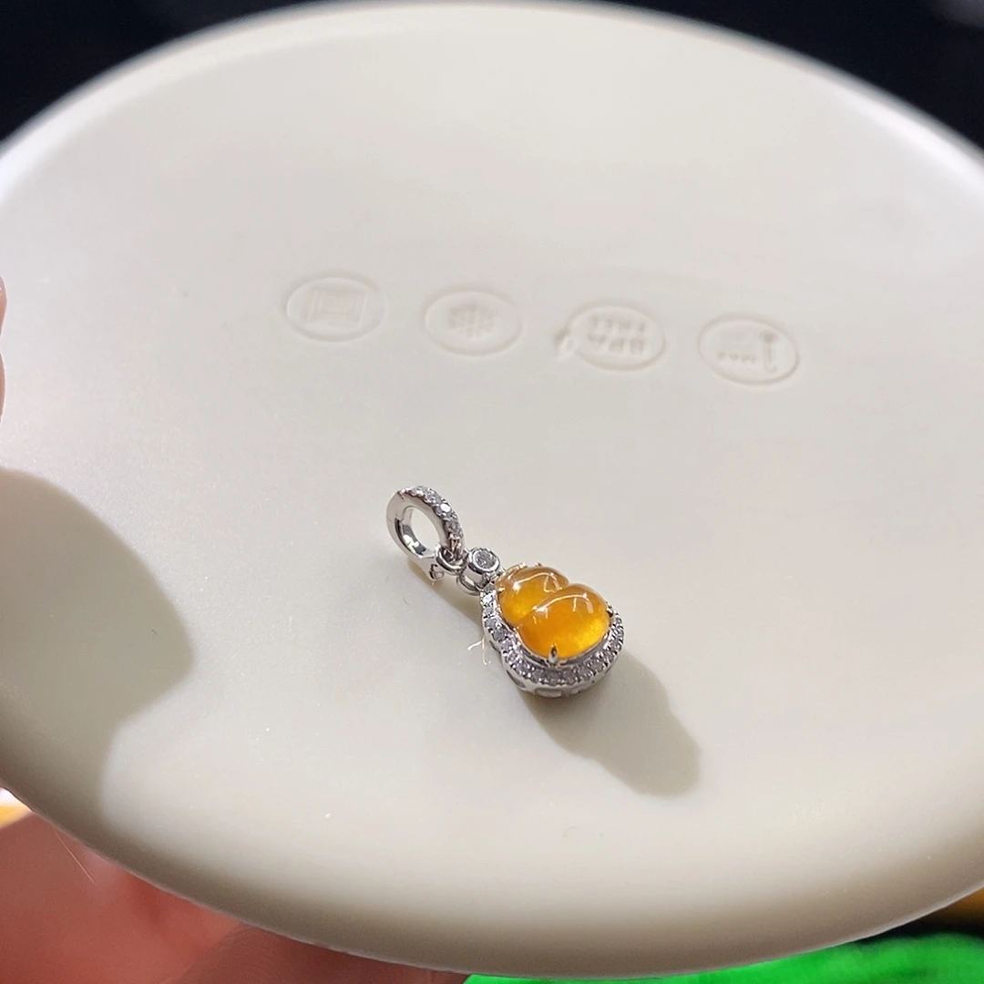 翡翠裸石翡翠提溜