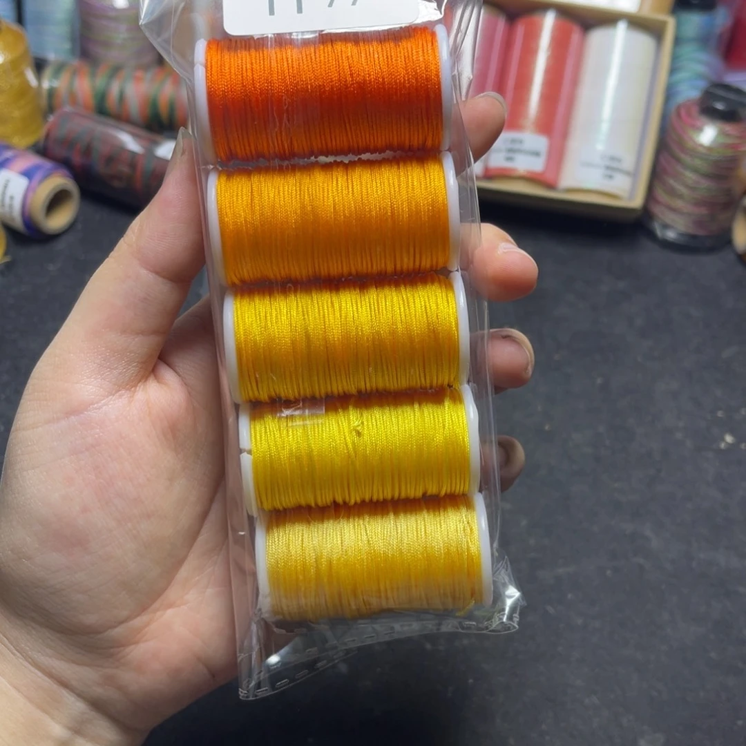 腈纶72号玉线长卷5色组合H77