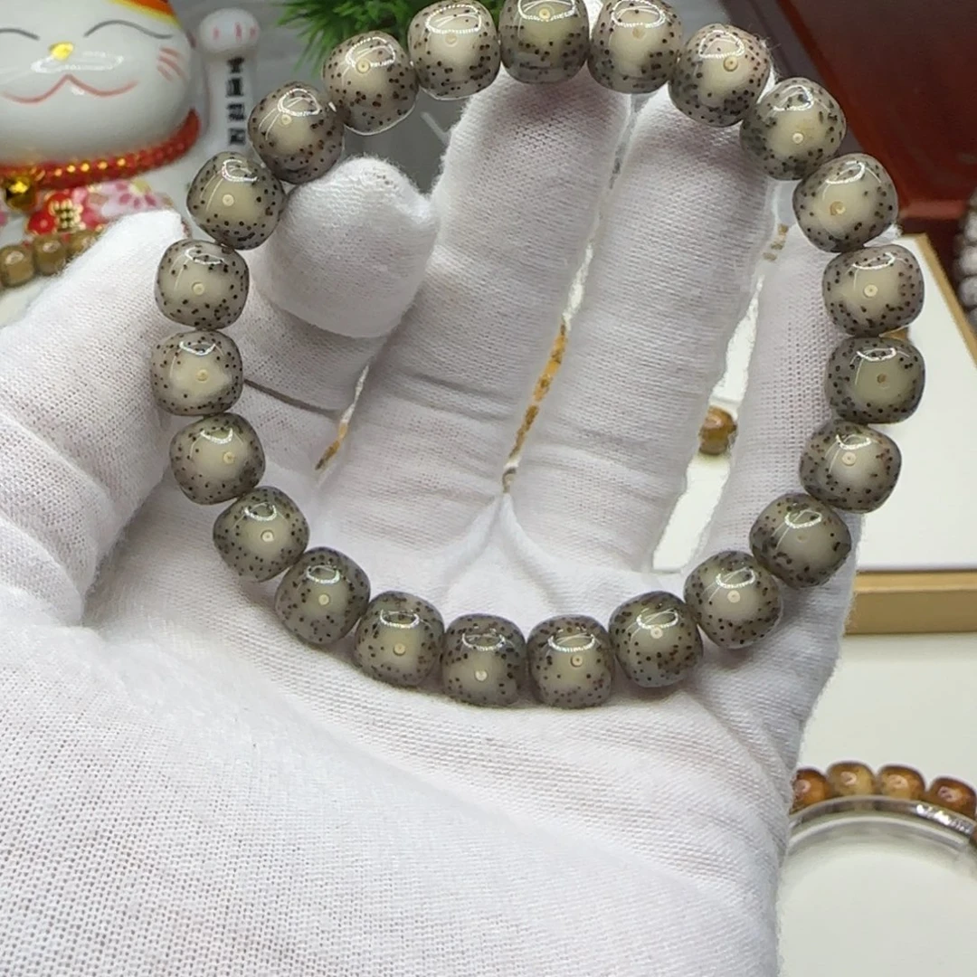 星月菩提手串糯冰大眼10×9