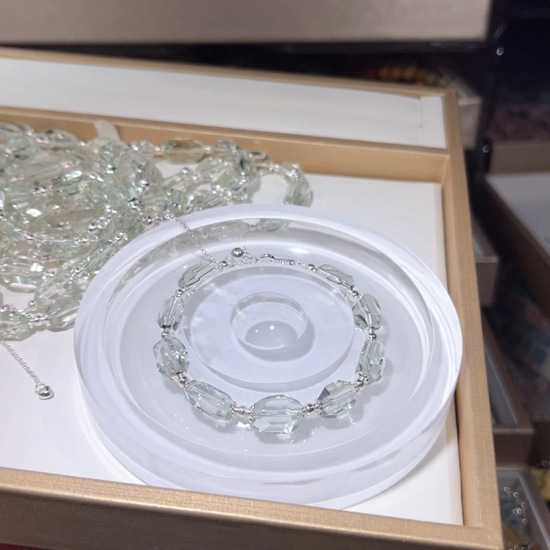 手链未镶嵌水晶绿水晶020