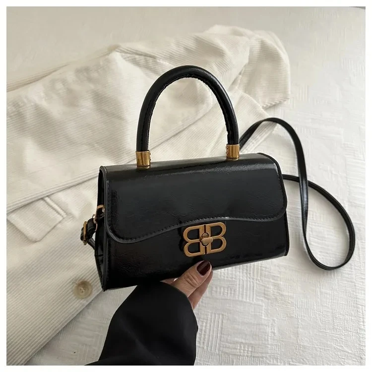 高级感包包女2025新款潮韩版百搭手提女包小众设计时尚单肩斜挎包