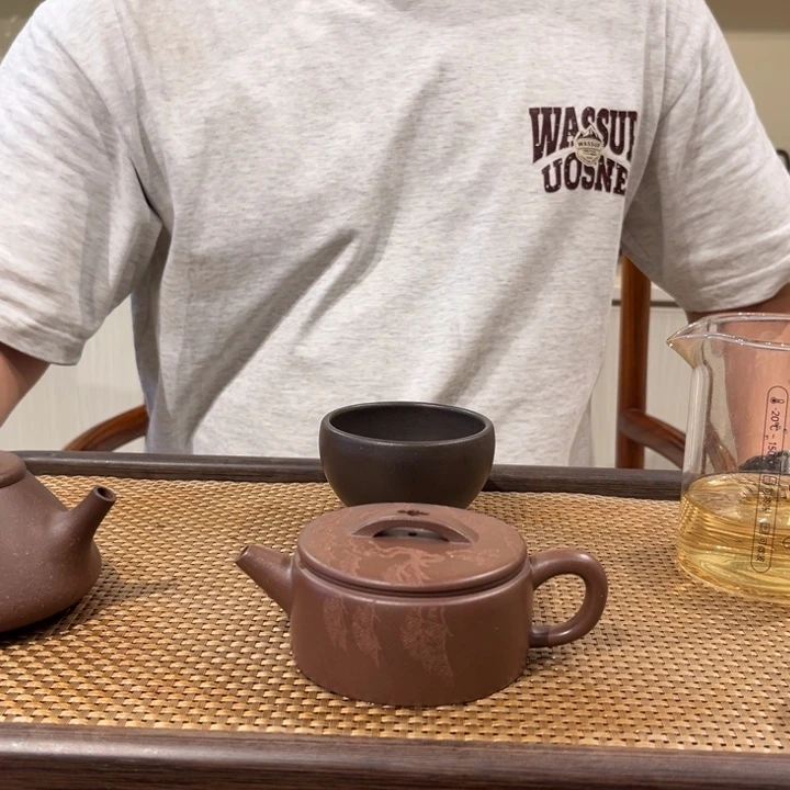 茶壶紫砂汉瓦老紫泥孤品清仓