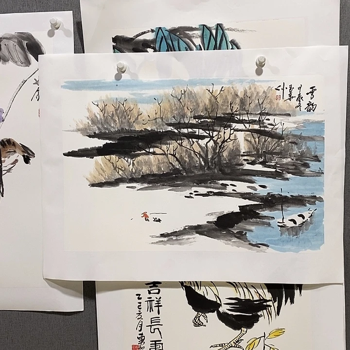 国画手写手绘作品129