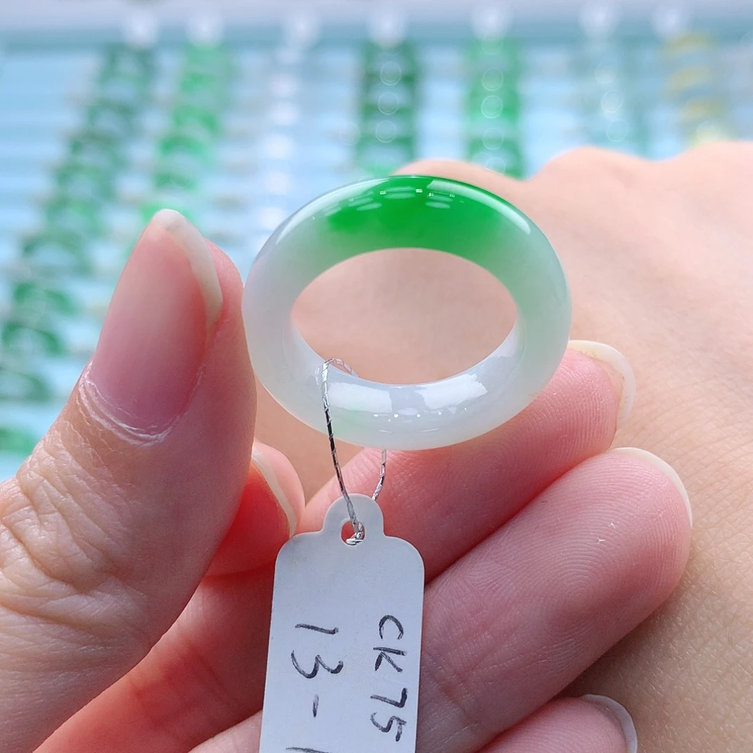 未镶嵌戒指翡翠A货缅甸翡翠