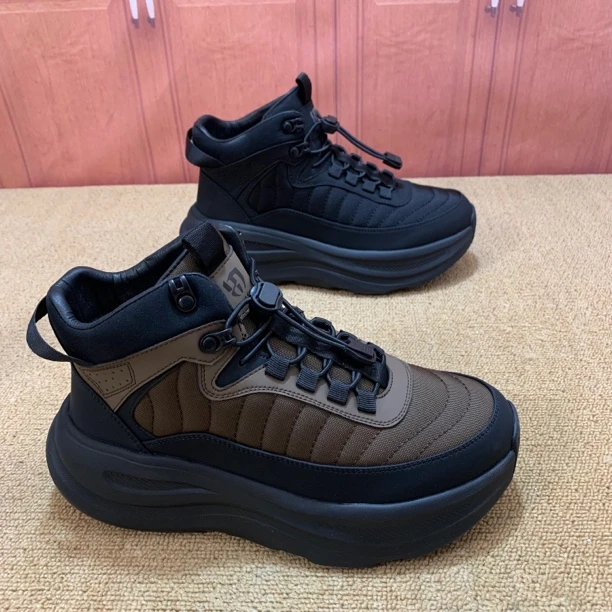 【加绒棉鞋】广州冬季新款科技布男鞋！SL0183-5M