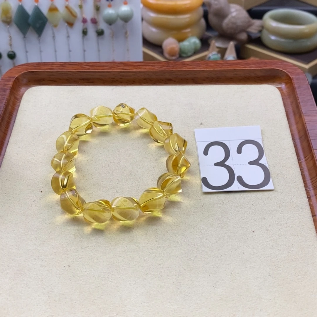 石英质玉未镶嵌手镯