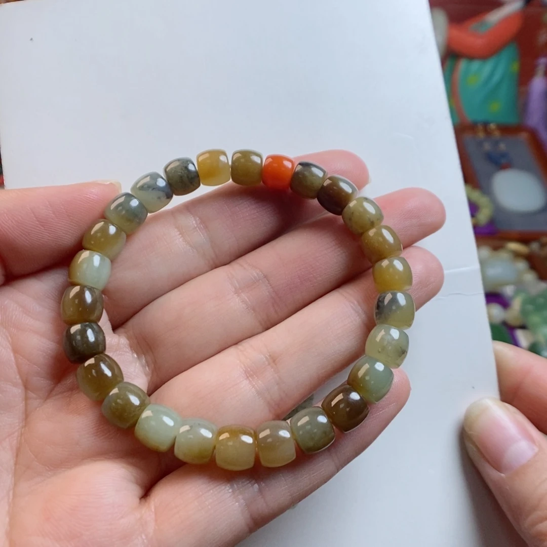 和田玉手链未镶嵌J****e