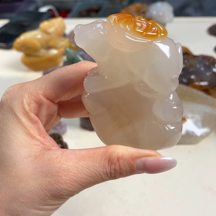 未镶嵌吊坠(不含链)玛瑙/玉髓