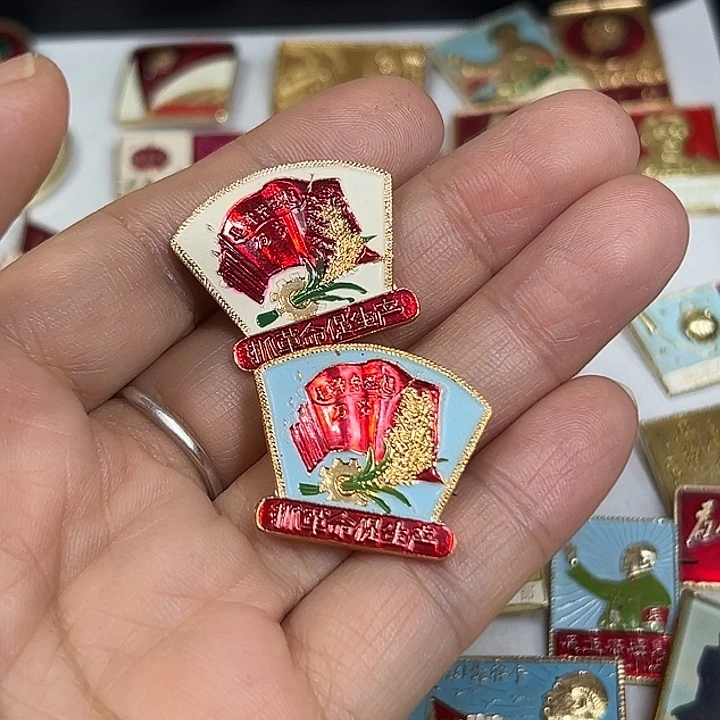 坚***石其他普通金属纪念章