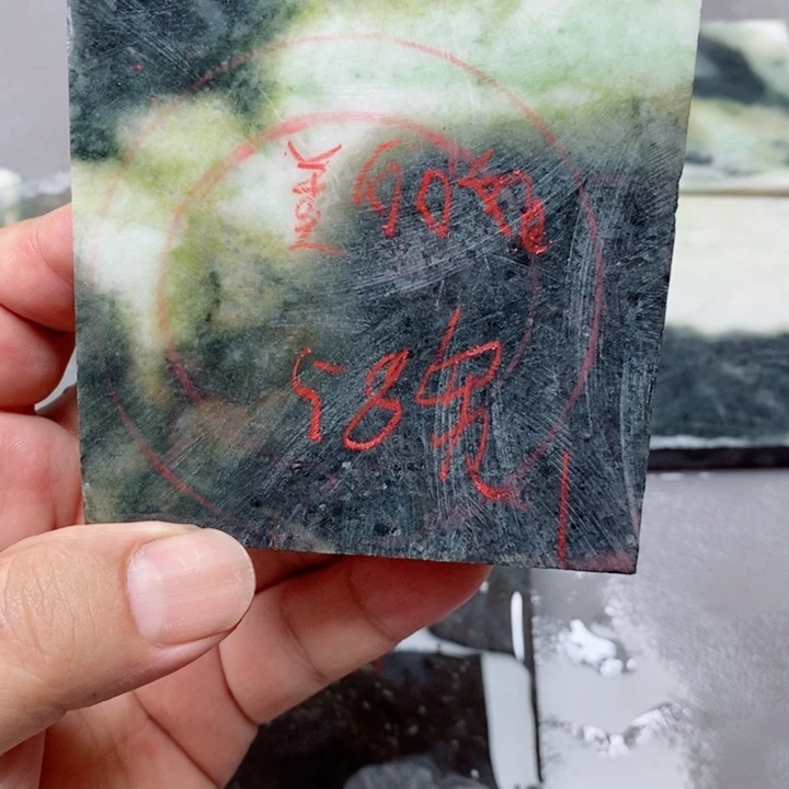美***情独山玉未镶嵌手镯手镯定制