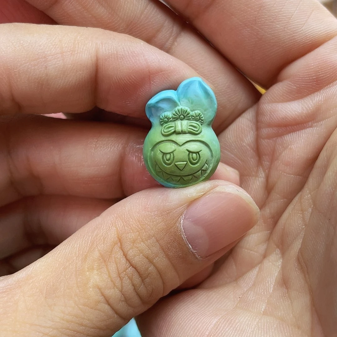 绿松石未镶嵌吊坠(不含链)