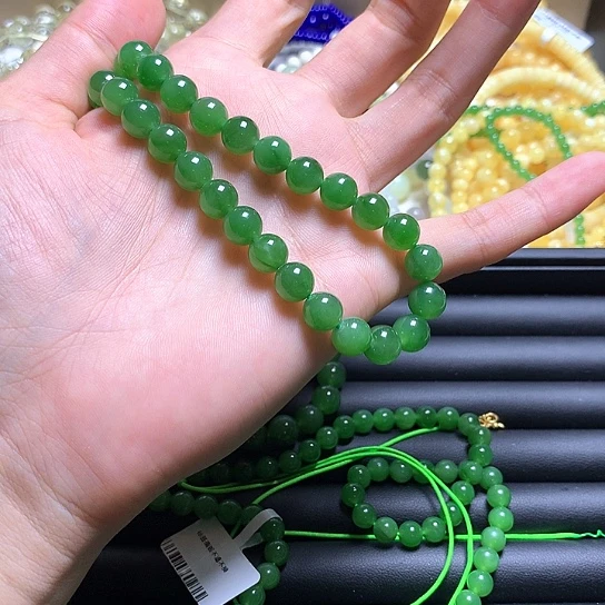 未镶嵌手链和田玉芮*西