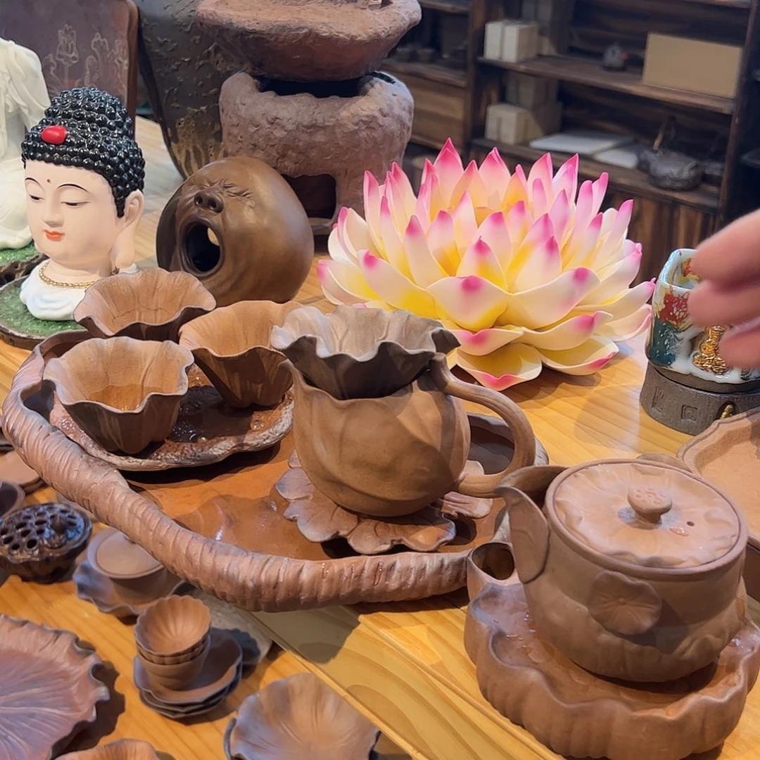原矿粗陶裸烧工艺，越养越润出彩