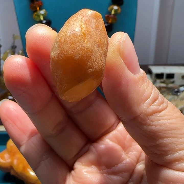 琥珀未镶嵌手链波兰设计款琥珀蜜蜡