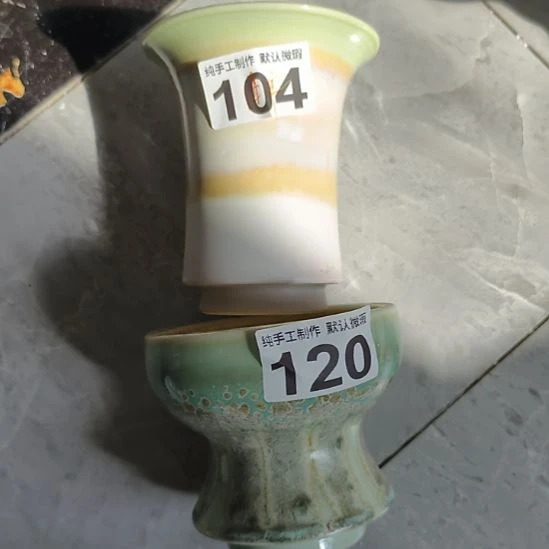 用***8景德镇手工高温陶瓷，中号两只盆福利不退不换