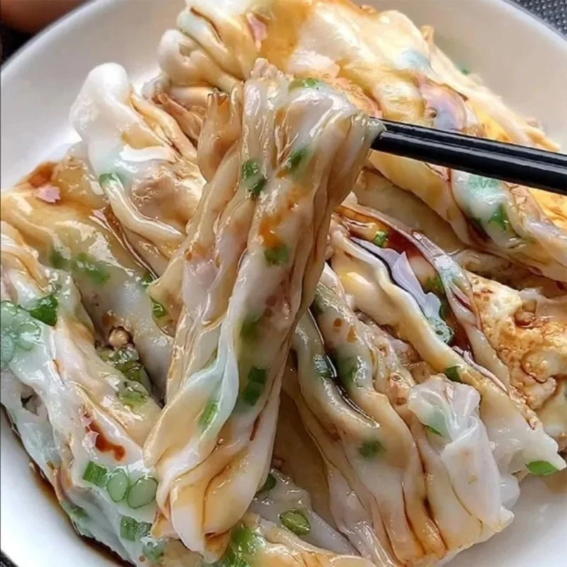 正宗鲜肠粉加热即食泡沫箱肠粉速食布拉肠粉批发早餐送调料配料