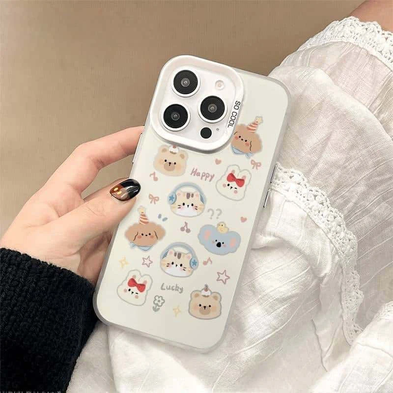 兰知春序头像IMD彩银适用苹果16promax可爱iphone15卡通保护套14