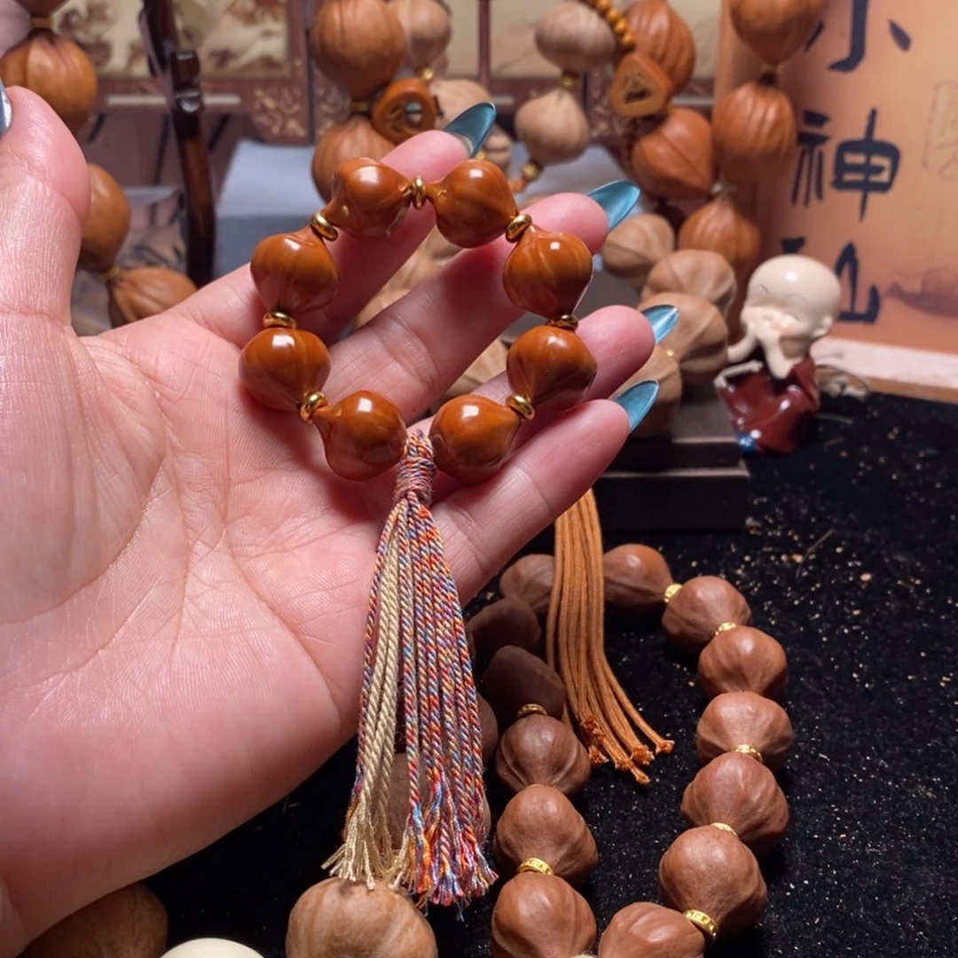 手串/手链橄榄核手捻油蜜