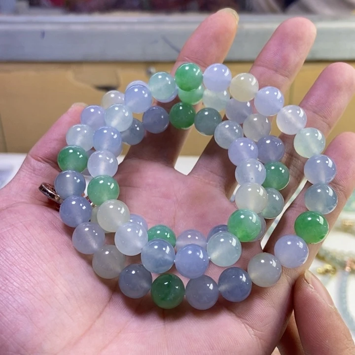 定制翡翠未镶嵌缅甸翡翠a货卡10