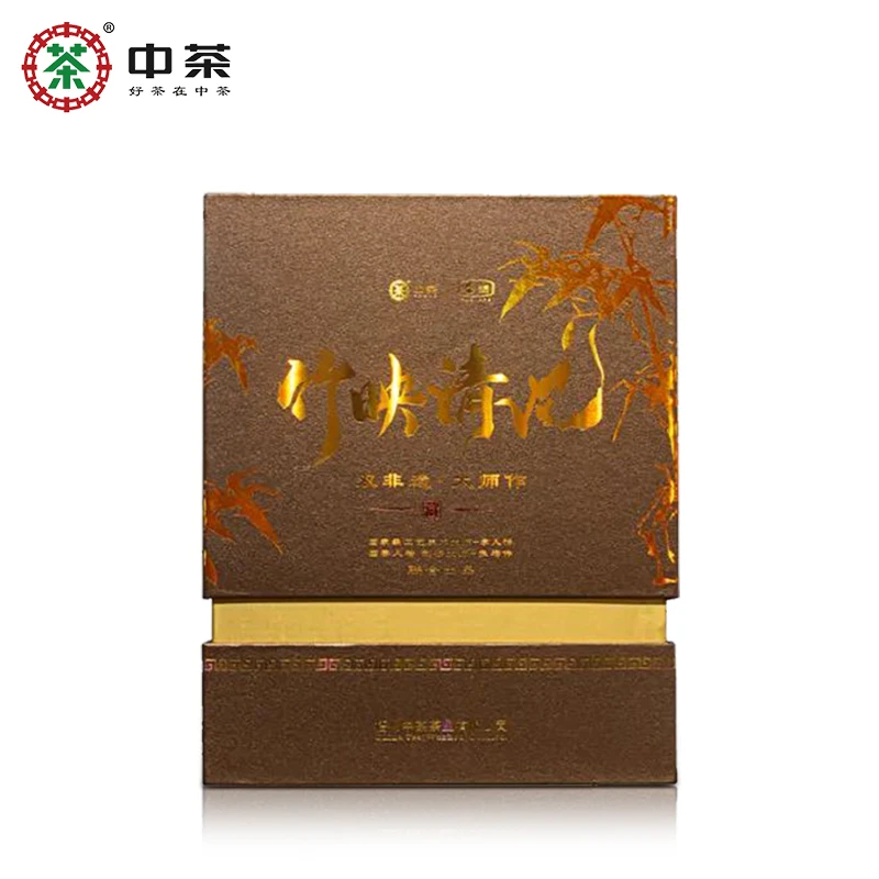 【双非遗•大师作-竹映清风】中茶窖藏六堡一级330克罐装梧州黑茶