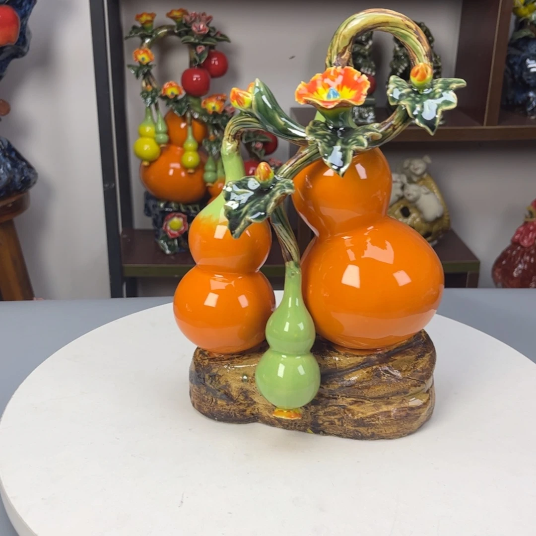 陶瓷吉祥三宝葫芦3000000