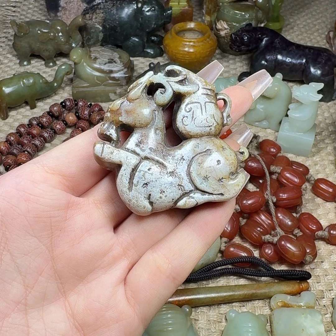 白玉菩提吊坠挂件