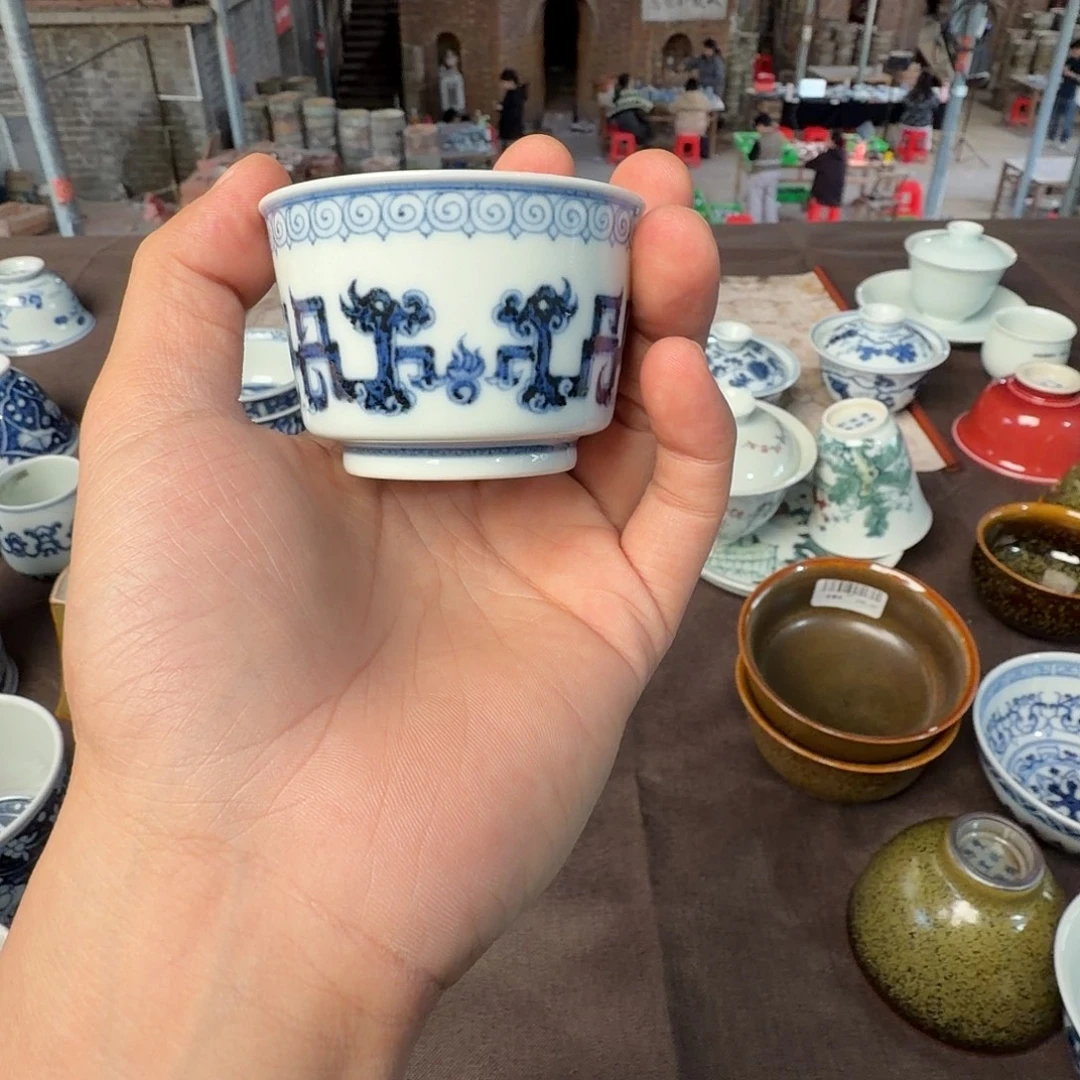 景德镇陶瓷柴窑手绘