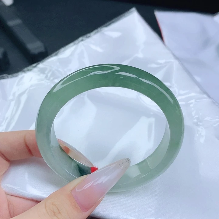 未镶嵌手镯翡翠54-55圈口