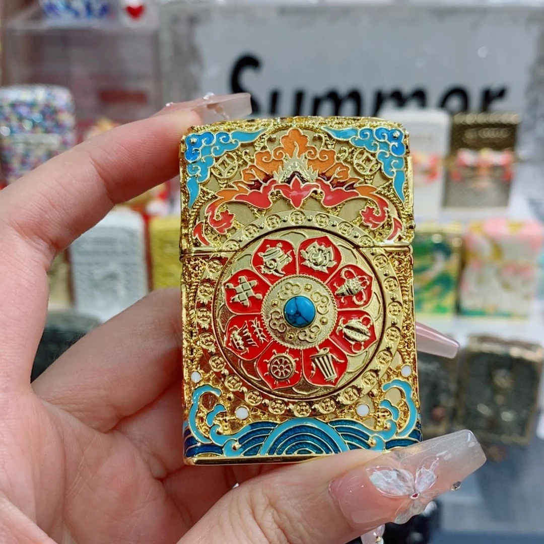 铜八方来财红色喜欢的