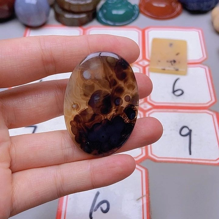 【闪购商品】未镶嵌玛瑙/玉髓珠宝半成品诗*：