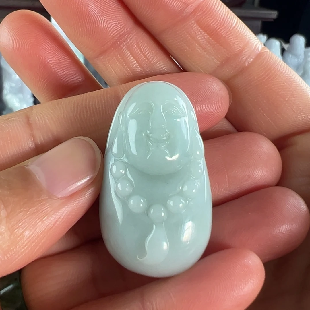 翡翠未镶嵌手镯天然翡翠挂件