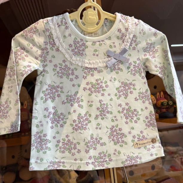 新款碎花打底衫长袖春秋