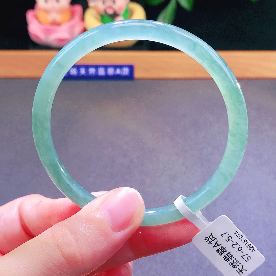 翡翠未镶嵌手镯天然翡翠