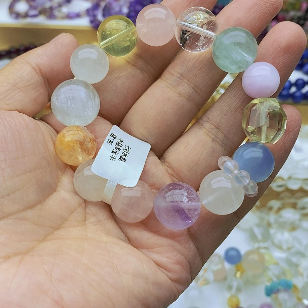 未镶嵌手链水晶天然多宝手链