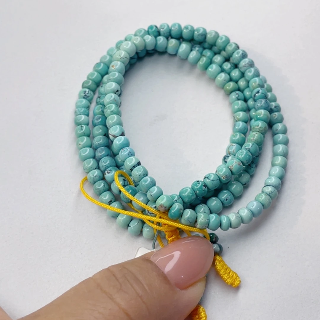 绿松石未镶嵌颈饰