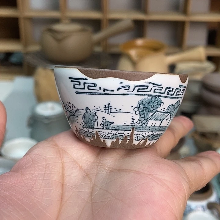 壶老段烧茶器茶具！