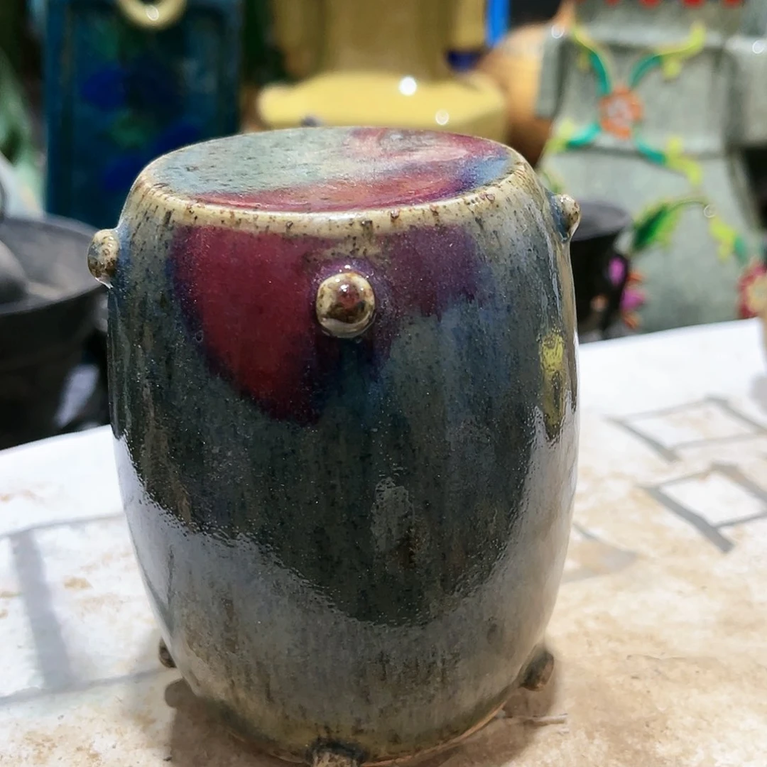 瓦当摆件摆件茶桌茶台陶瓷