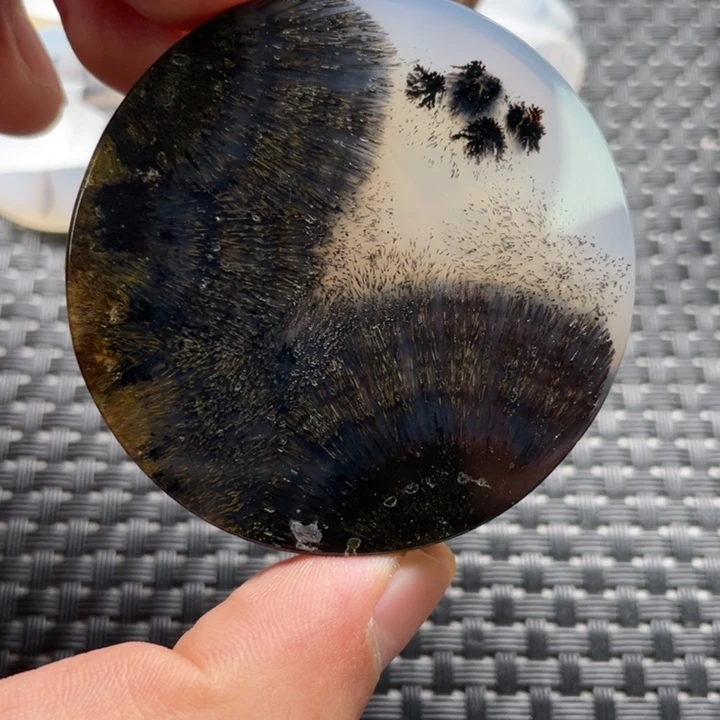 捕***者玛瑙/玉髓未镶嵌颈饰