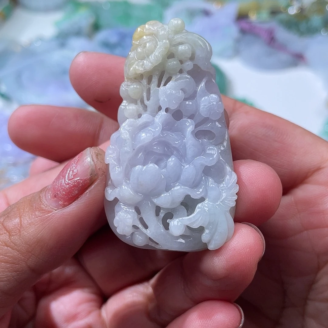 颈饰未镶嵌翡翠翡玉缘翡翠