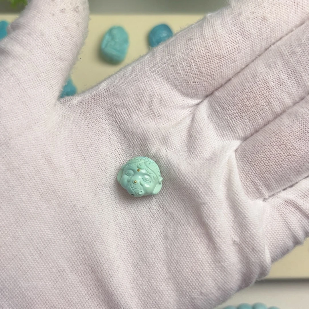 绿松石合金吊坠(不含链)