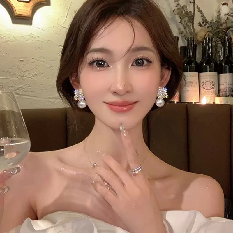 铜合金耳饰 【485】法式复古耳环女轻奢时尚百搭气质个性简约耳钉