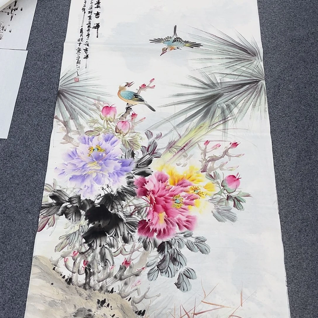 国画纯手绘作品欣赏