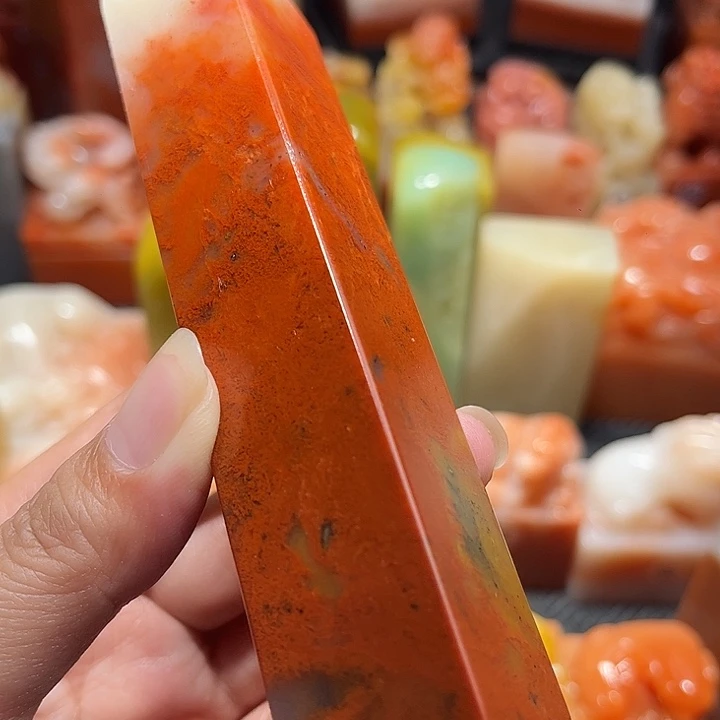 老挝石老挝保利石印章
